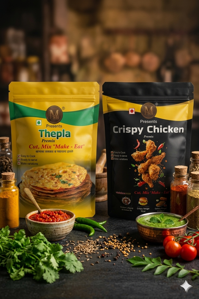 250GRM-250GRM CHICKEN CHRISPY & THEPLA PREMIXES