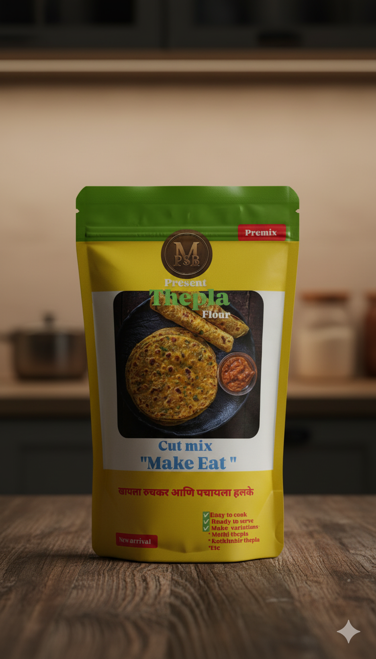 250 GRAM MAKE-EAT THEPLA FLOUR PREMIX